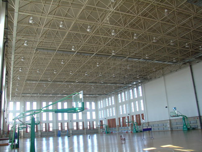 上海篮球馆网架案例